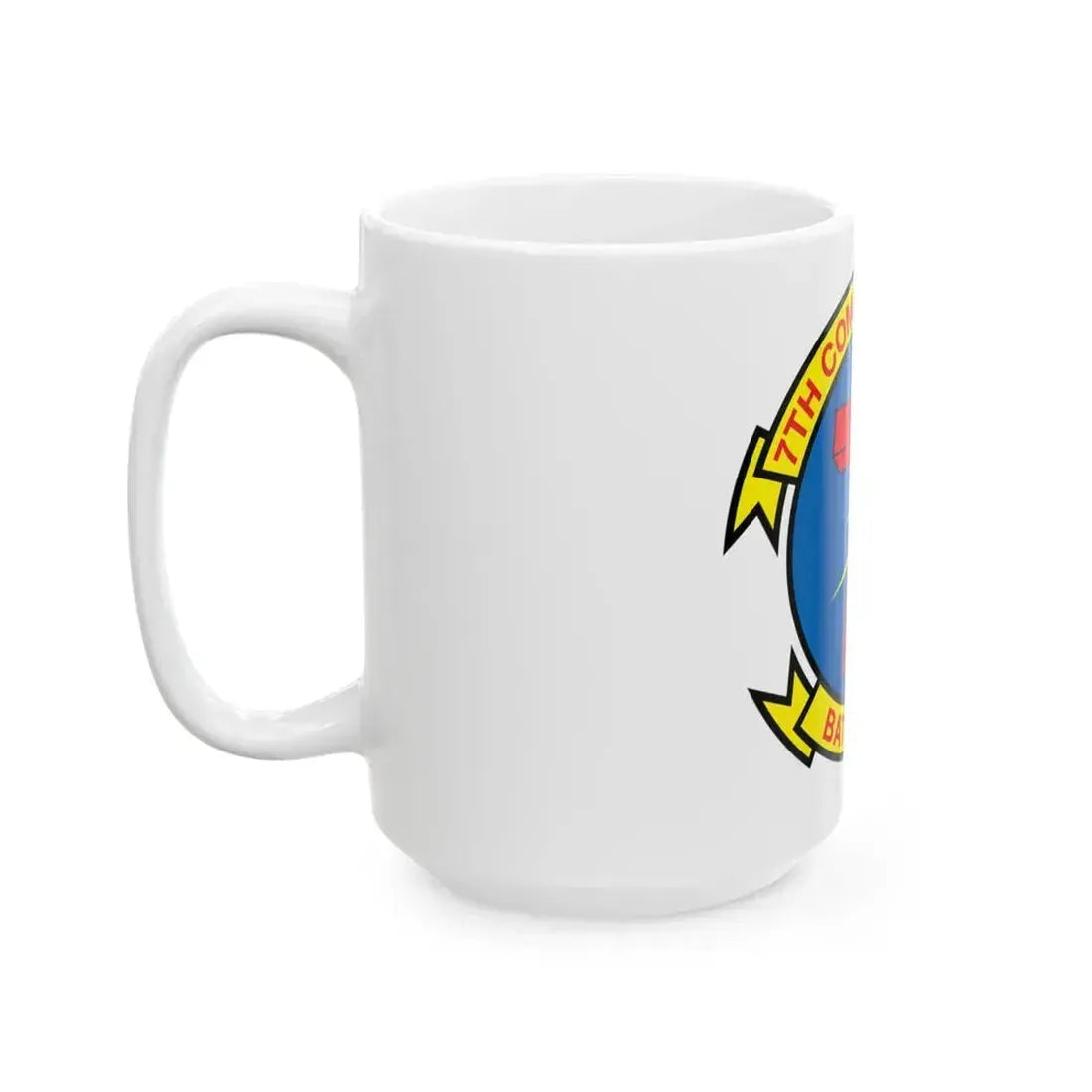 7th Communication Battalion (USMC) White Coffee Mug - Go Mug Yourself