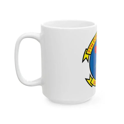 7th Communication Battalion (USMC) White Coffee Mug - Go Mug Yourself