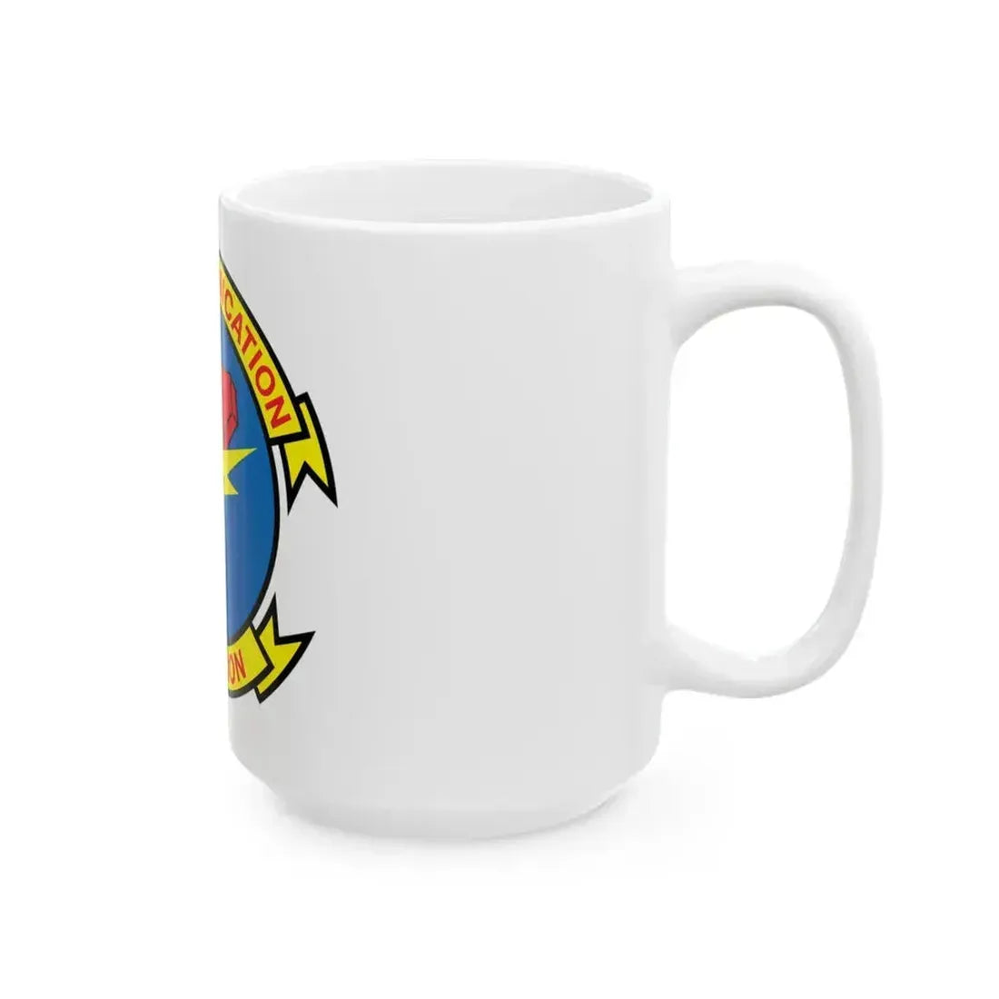 7th Communication Battalion (USMC) White Coffee Mug - Go Mug Yourself