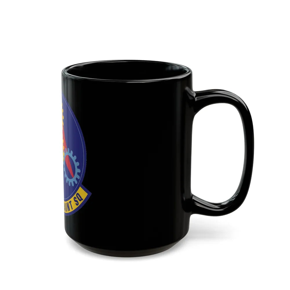 7th Equipment Maintenance Squadron (U.S. Air Force) Black Coffee Mug-Go Mug Yourself