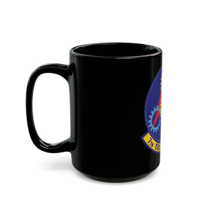 7th Equipment Maintenance Squadron (U.S. Air Force) Black Coffee Mug-Go Mug Yourself