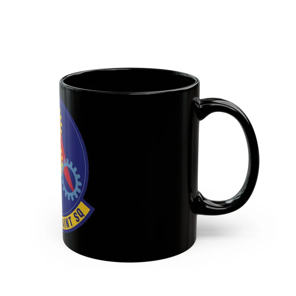 7th Equipment Maintenance Squadron (U.S. Air Force) Black Coffee Mug-Go Mug Yourself