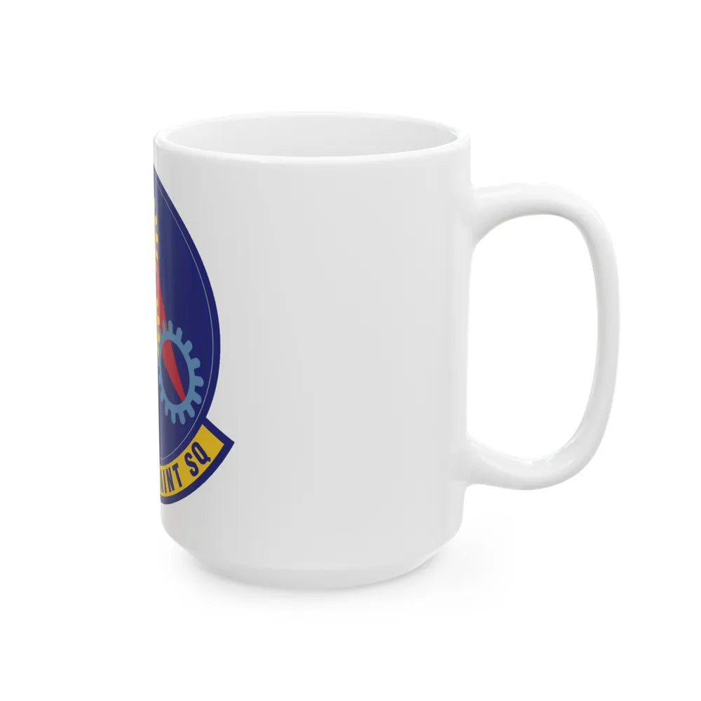 7th Equipment Maintenance Squadron (U.S. Air Force) White Coffee Mug-Go Mug Yourself