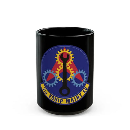 7th Equipment Maintenance Squadron (U.S. Air Force) Black Coffee Mug 15oz - Go Mug Yourself