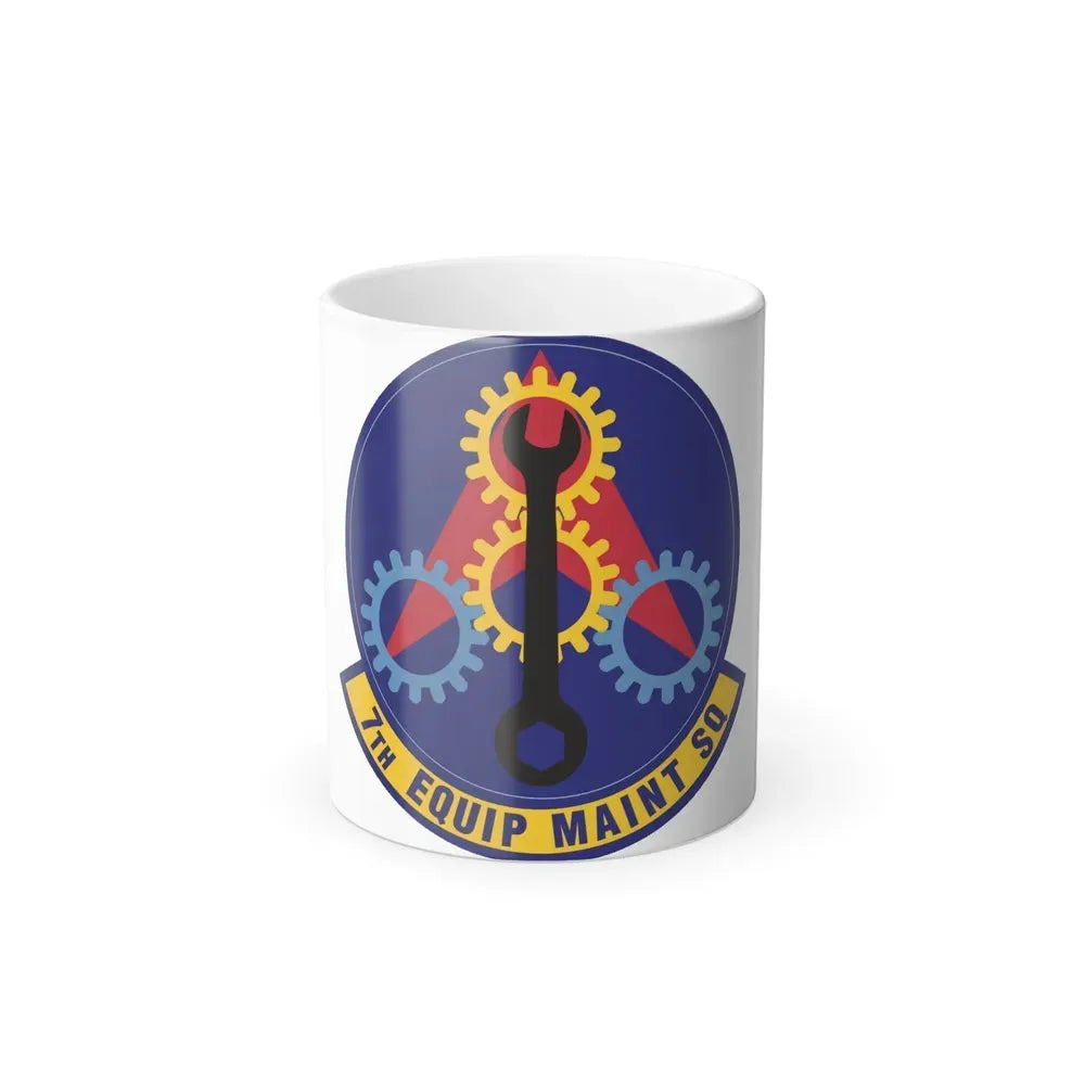 7th Equipment Maintenance Squadron (U.S. Air Force) Color Changing Coffee Mug 11oz - Go Mug Yourself