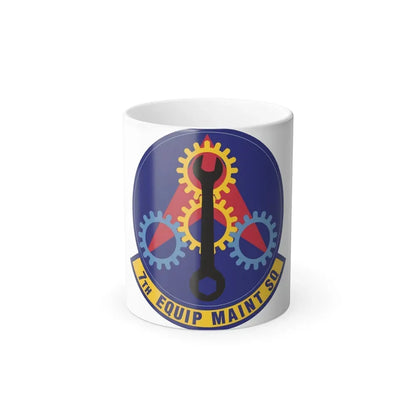 7th Equipment Maintenance Squadron (U.S. Air Force) Color Changing Coffee Mug 11oz - Go Mug Yourself