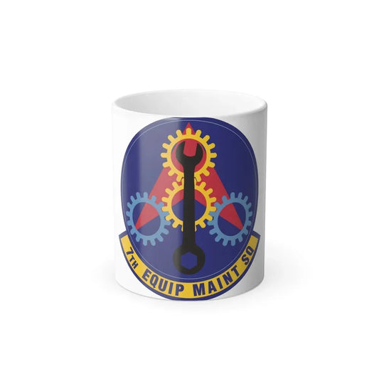 7th Equipment Maintenance Squadron (U.S. Air Force) Color Changing Coffee Mug 11oz - Go Mug Yourself