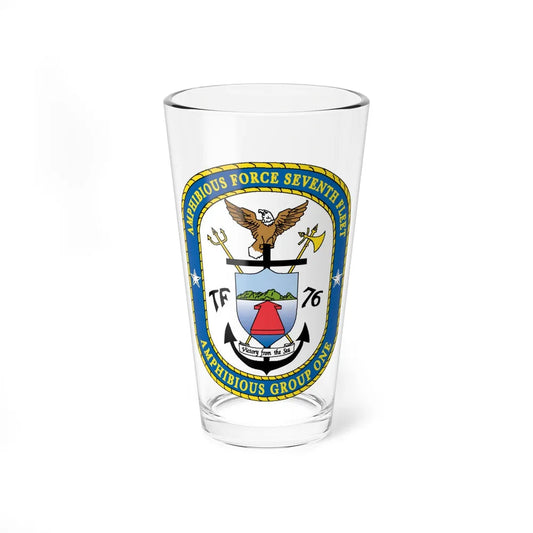 7th Fleet Amphibious Force (U.S. Navy) Pint Glass 16oz-16oz-Go Mug Yourself