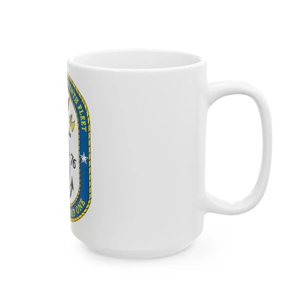 7th Fleet Amphibious Force (U.S. Navy) White Coffee Mug-Go Mug Yourself