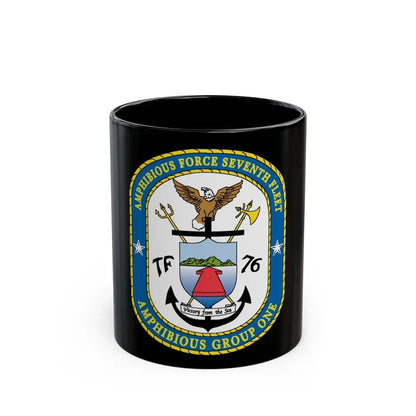 7th Fleet Amphibious Force (U.S. Navy) Black Coffee Mug 11oz - Go Mug Yourself