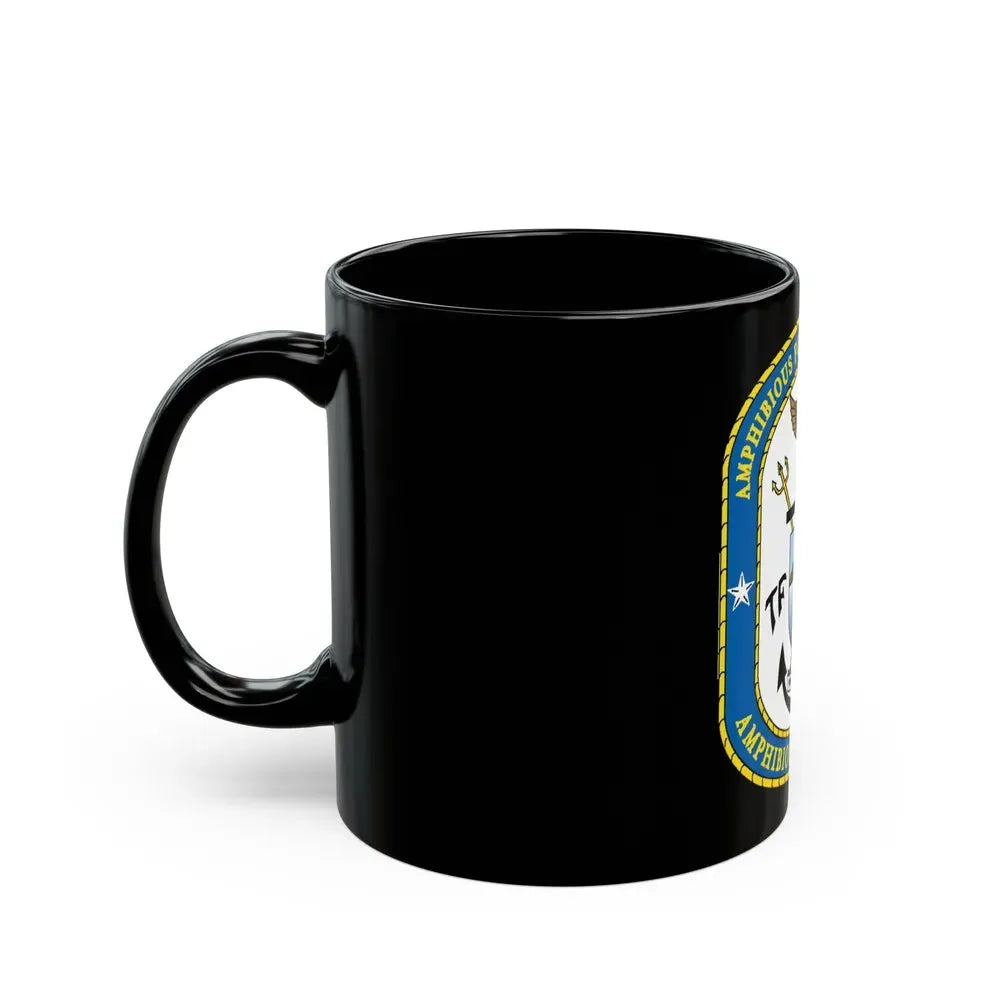 7th Fleet Amphibious Force (U.S. Navy) Black Coffee Mug - Go Mug Yourself
