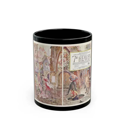 7th Heaven - Black Coffee Mug 11oz - Go Mug Yourself