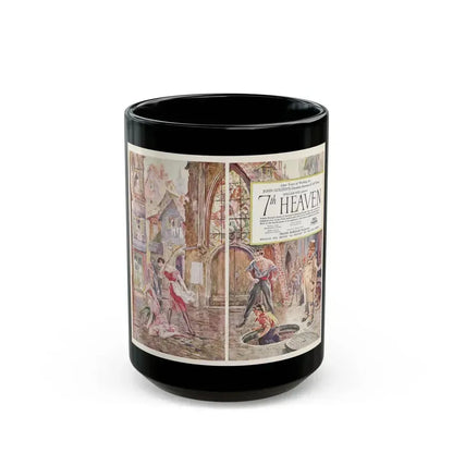 7th Heaven - Black Coffee Mug 15oz - Go Mug Yourself