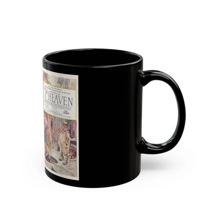 7th Heaven - Black Coffee Mug-Go Mug Yourself