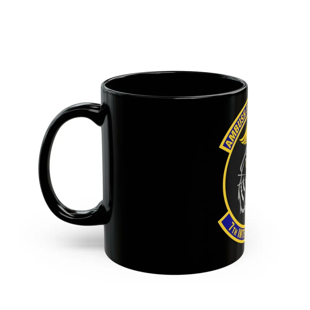 7th Intelligence Squadron (U.S. Air Force) Black Coffee Mug-Go Mug Yourself