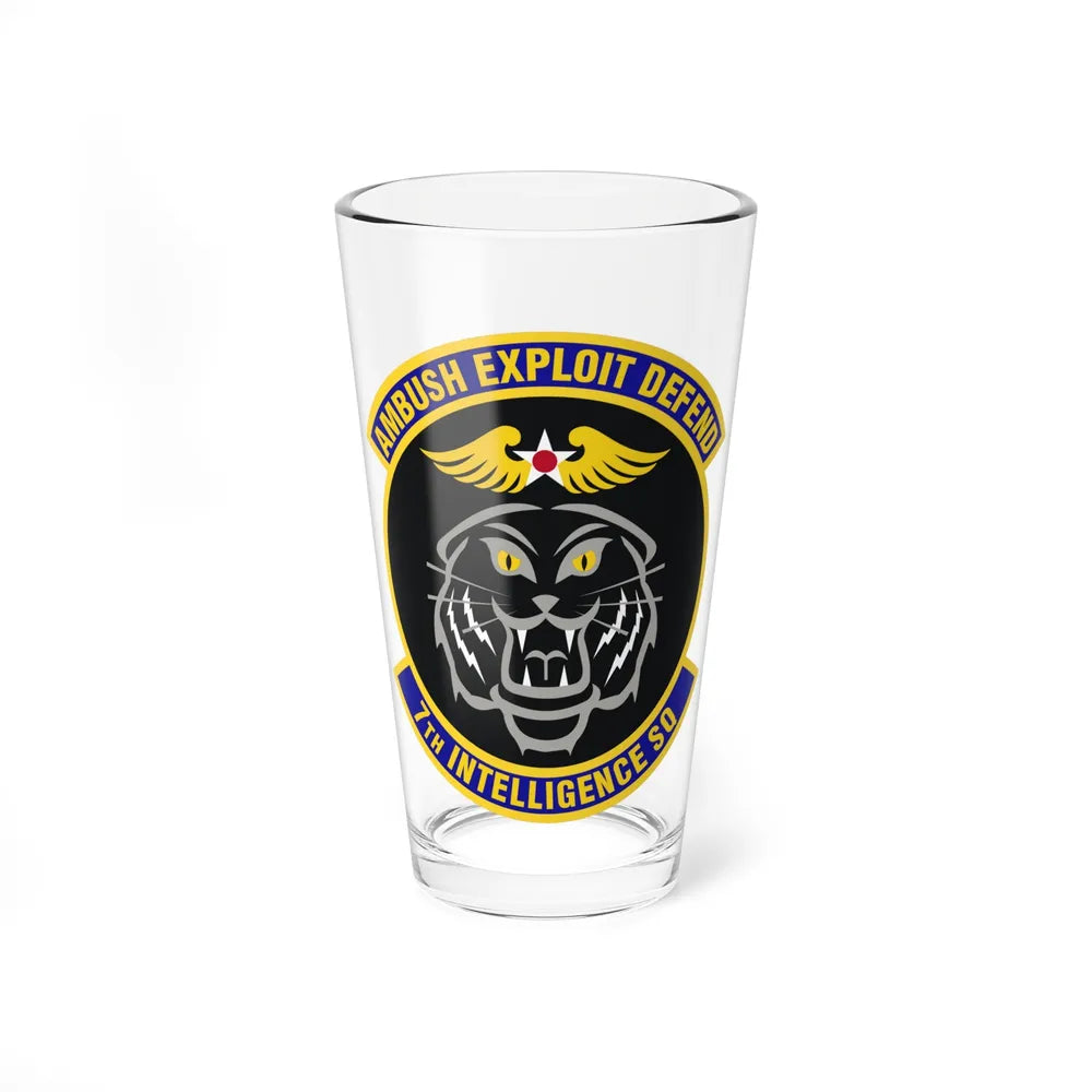 7th Intelligence Squadron (U.S. Air Force) Pint Glass 16oz-16oz-Go Mug Yourself