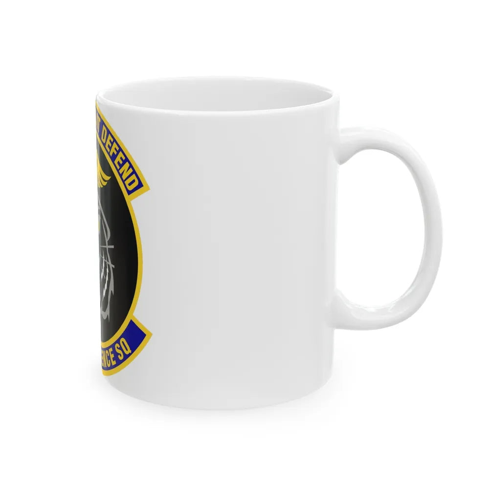 7th Intelligence Squadron (U.S. Air Force) White Coffee Mug-Go Mug Yourself