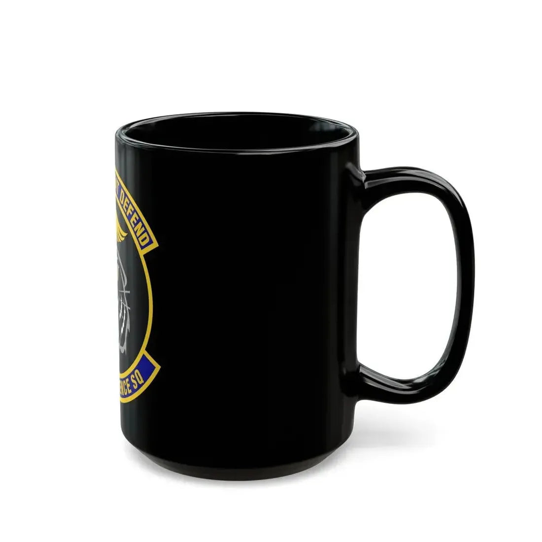 7th Intelligence Squadron (U.S. Air Force) Black Coffee Mug - Go Mug Yourself