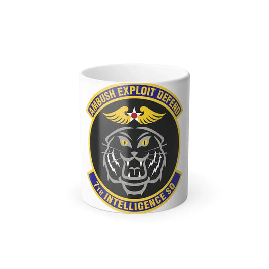 7th Intelligence Squadron (U.S. Air Force) Color Changing Coffee Mug 11oz - Go Mug Yourself