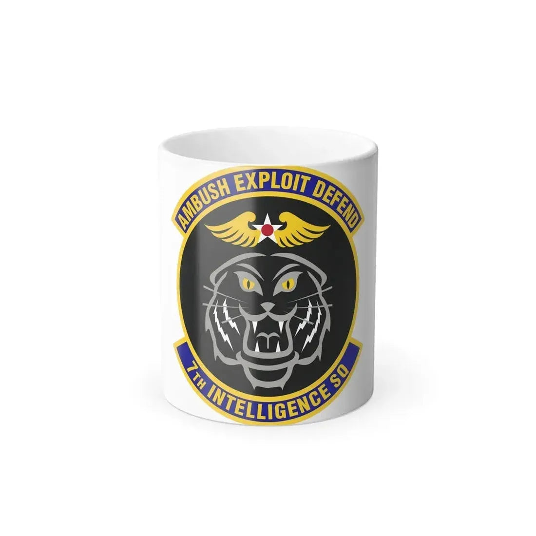 7th Intelligence Squadron (U.S. Air Force) Color Changing Coffee Mug 11oz - Go Mug Yourself
