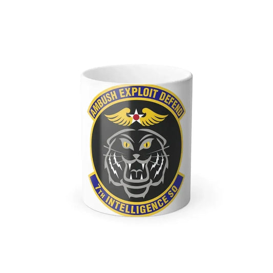7th Intelligence Squadron (U.S. Air Force) Color Changing Coffee Mug 11oz - Go Mug Yourself