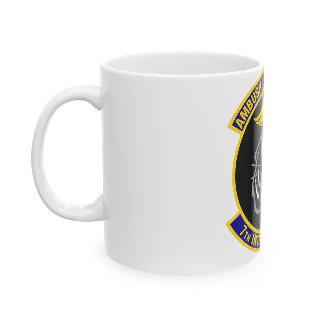 7th Intelligence Squadron (U.S. Air Force) White Coffee Mug - Go Mug Yourself
