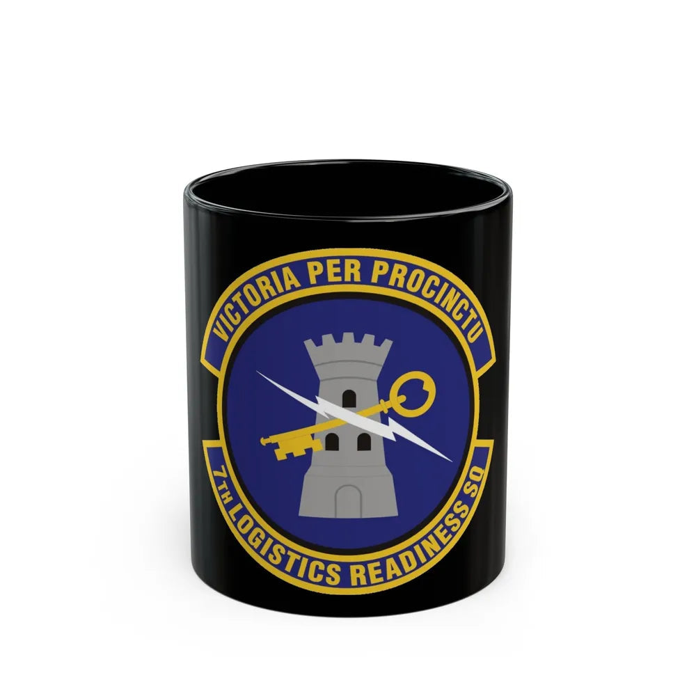 7th Logistics Readiness Squadron (U.S. Air Force) Black Coffee Mug-11oz-Go Mug Yourself