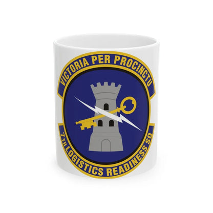 7th Logistics Readiness Squadron (U.S. Air Force) White Coffee Mug-11oz-Go Mug Yourself