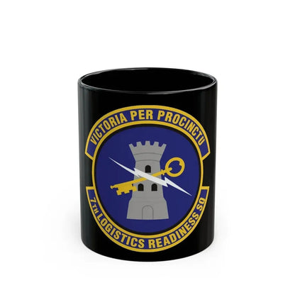 7th Logistics Readiness Squadron (U.S. Air Force) Black Coffee Mug 11oz - Go Mug Yourself