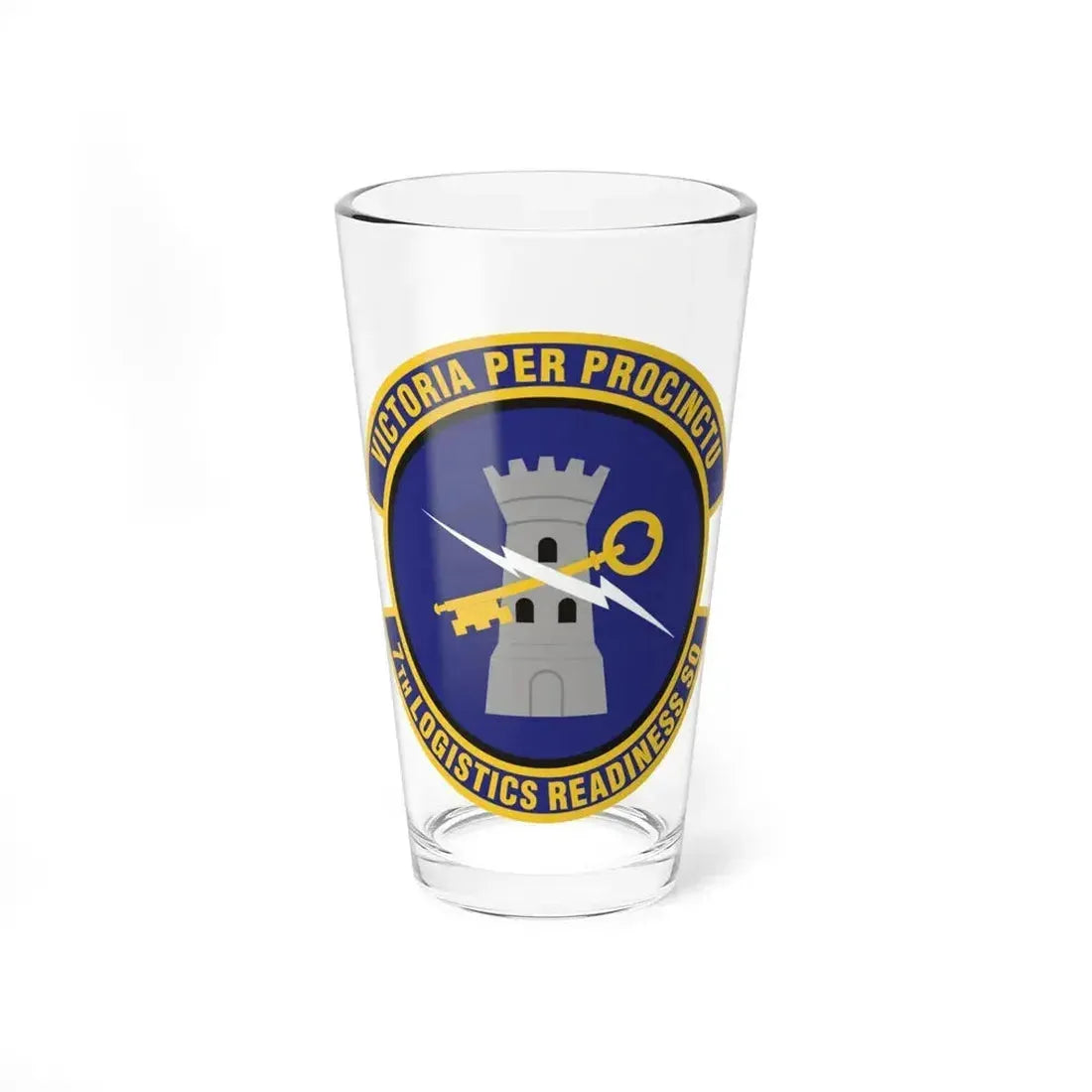 7th Logistics Readiness Squadron (U.S. Air Force) Pint Glass 16oz 16oz - Go Mug Yourself