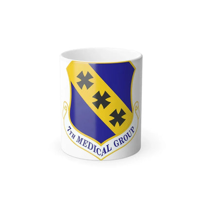 7th Medical Group (U.S. Air Force) Color Changing Coffee Mug 11oz - Go Mug Yourself