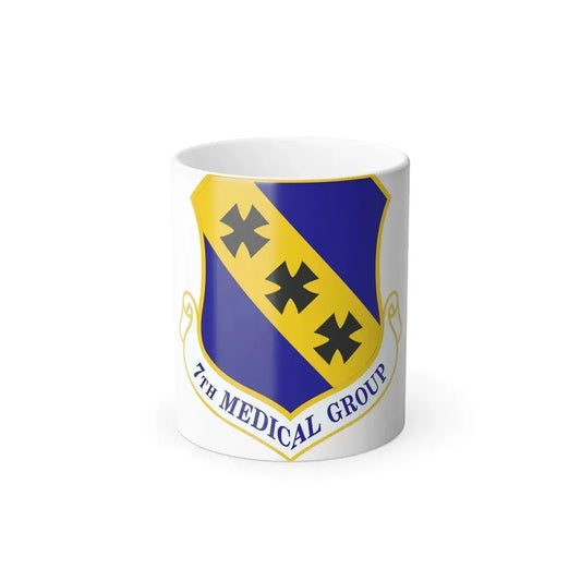 7th Medical Group (U.S. Air Force) Color Changing Coffee Mug 11oz - Go Mug Yourself