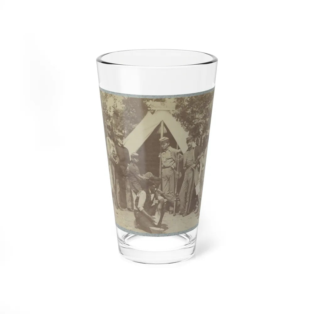 7th N.Y. State Militia, Camp Cameron, D.C., 1861 001 (U.S. Civil War) Pint Glass 16oz-16oz-Go Mug Yourself