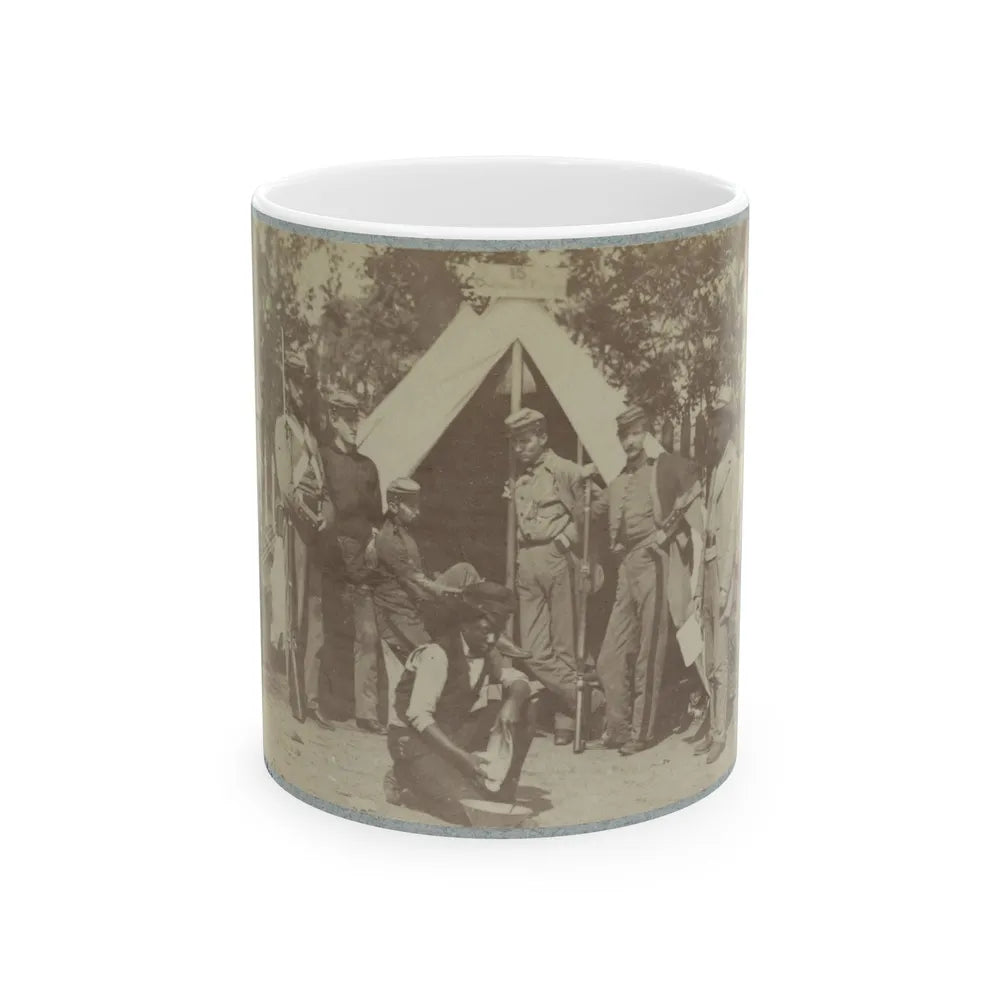 7th N.Y. State Militia, Camp Cameron, D.C., 1861 001 (U.S. Civil War) White Coffee Mug-11oz-Go Mug Yourself