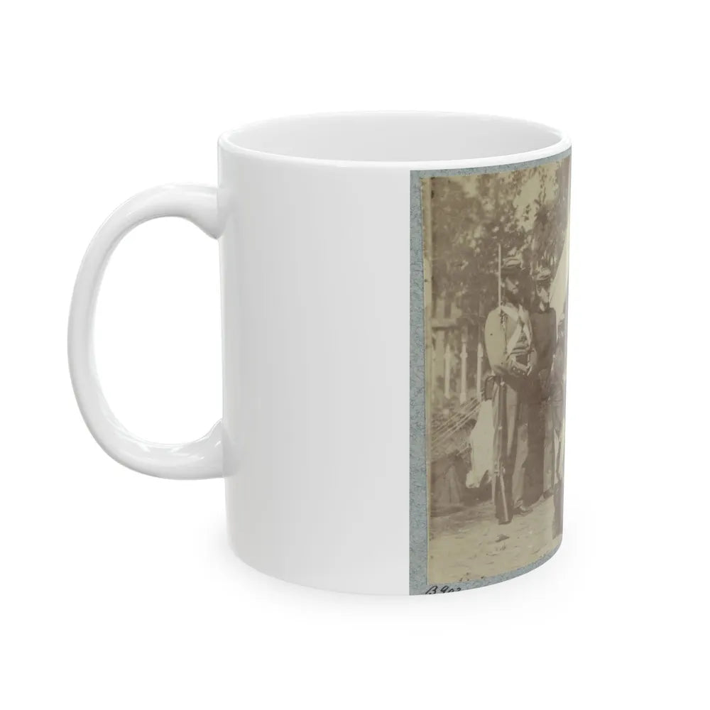 7th N.Y. State Militia, Camp Cameron, D.C., 1861 001 (U.S. Civil War) White Coffee Mug-Go Mug Yourself