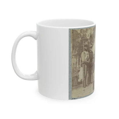 7th N.Y. State Militia, Camp Cameron, D.C., 1861 001 (U.S. Civil War) White Coffee Mug-Go Mug Yourself