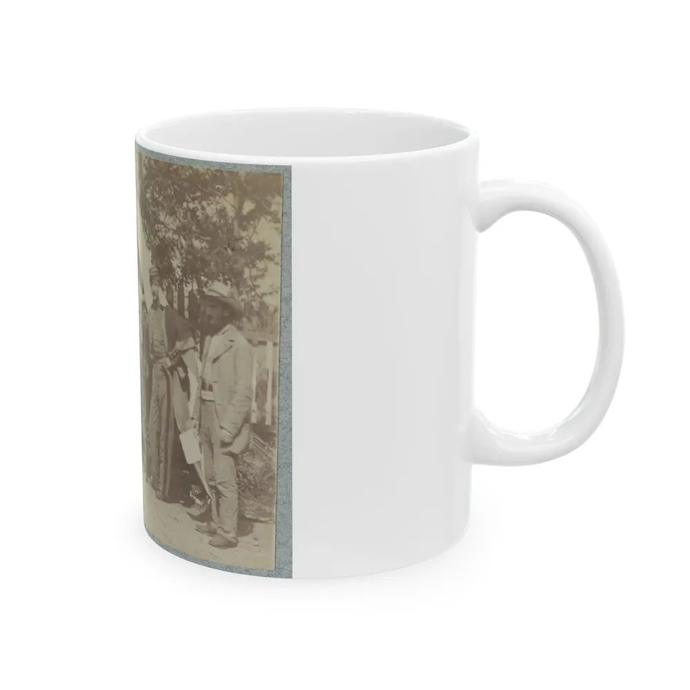 7th N.Y. State Militia, Camp Cameron, D.C., 1861 001 (U.S. Civil War) White Coffee Mug-Go Mug Yourself