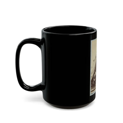 7th N.Y. State Militia, Camp Cameron, D.C., 1861 002 (U.S. Civil War) Black Coffee Mug-Go Mug Yourself