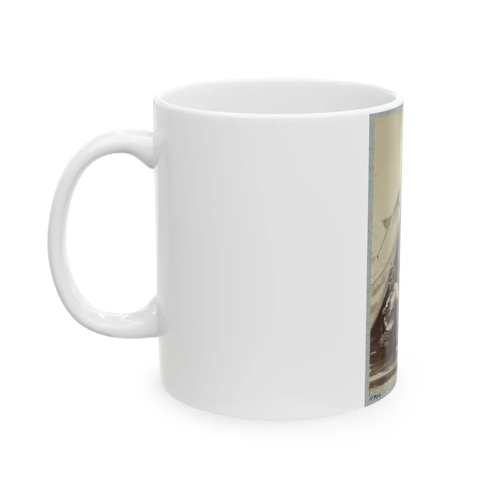 7th N.Y. State Militia, Camp Cameron, D.C., 1861 002 (U.S. Civil War) White Coffee Mug-Go Mug Yourself