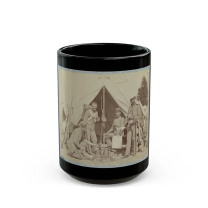 7th N.Y. State Militia, Camp Cameron, D.C., 1861 003 (U.S. Civil War) Black Coffee Mug-15oz-Go Mug Yourself