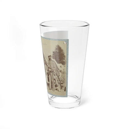 7th N.Y. State Militia, Camp Cameron, D.C., 1861 003 (U.S. Civil War) Pint Glass 16oz-Go Mug Yourself