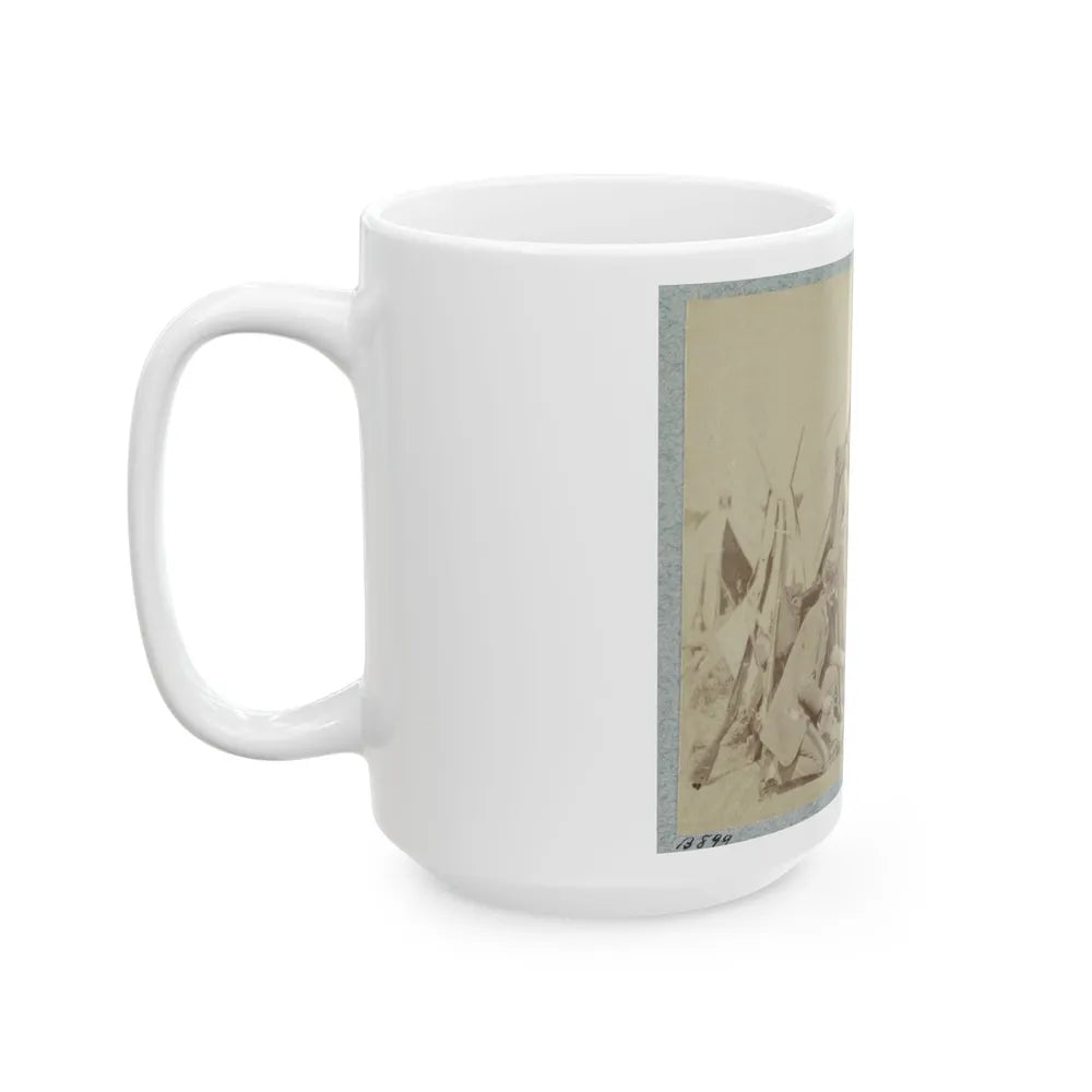 7th N.Y. State Militia, Camp Cameron, D.C., 1861 003 (U.S. Civil War) White Coffee Mug-Go Mug Yourself