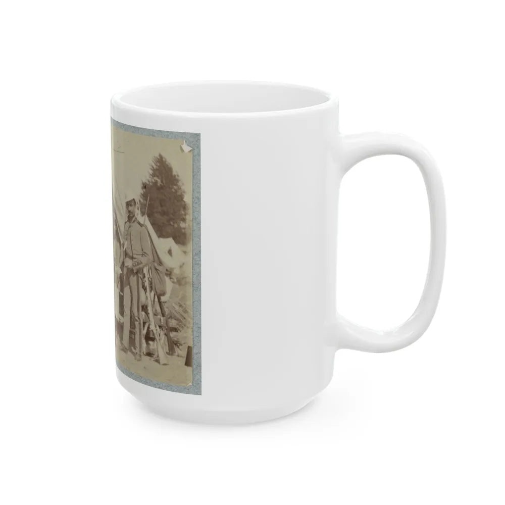 7th N.Y. State Militia, Camp Cameron, D.C., 1861 003 (U.S. Civil War) White Coffee Mug-Go Mug Yourself