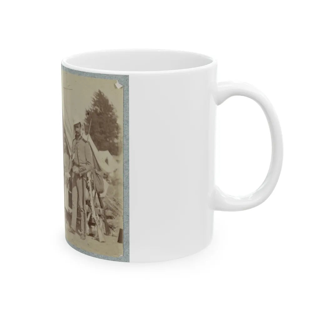 7th N.Y. State Militia, Camp Cameron, D.C., 1861 003 (U.S. Civil War) White Coffee Mug-Go Mug Yourself