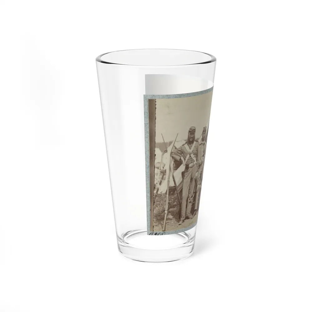 7th N.Y. State Militia, Camp Cameron, D.C., 1861 005 (U.S. Civil War) Pint Glass 16oz-Go Mug Yourself