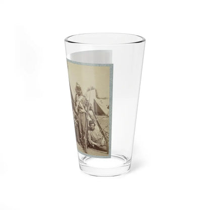 7th N.Y. State Militia, Camp Cameron, D.C., 1861 005 (U.S. Civil War) Pint Glass 16oz-Go Mug Yourself