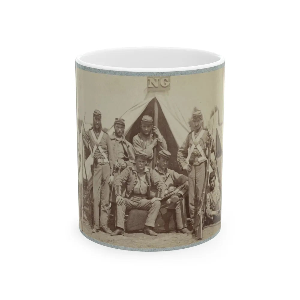 7th N.Y. State Militia, Camp Cameron, D.C., 1861 005 (U.S. Civil War) White Coffee Mug-11oz-Go Mug Yourself