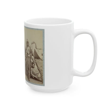 7th N.Y. State Militia, Camp Cameron, D.C., 1861 005 (U.S. Civil War) White Coffee Mug-Go Mug Yourself