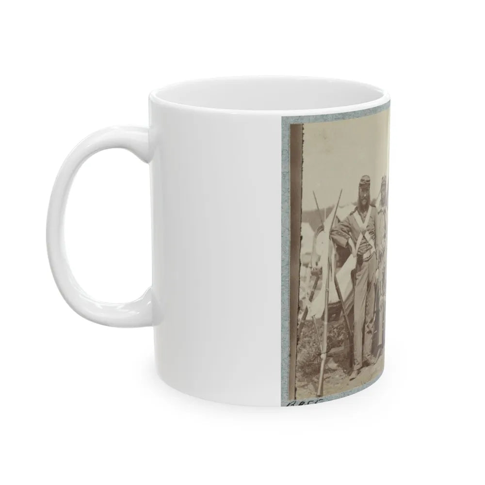 7th N.Y. State Militia, Camp Cameron, D.C., 1861 005 (U.S. Civil War) White Coffee Mug-Go Mug Yourself