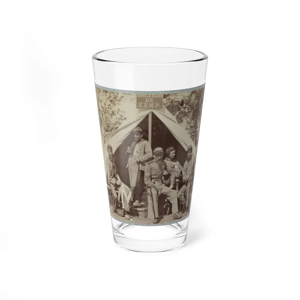 7th N.Y. State Militia, Camp Cameron, D.C., 1861 (U.S. Civil War) Pint Glass 16oz-16oz-Go Mug Yourself